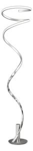 M6100 Helix LED Floor Lamp In Silver/Chrome