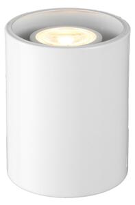 Small Modern White LED Floor / Table Lamp Uplighter - No Bulb