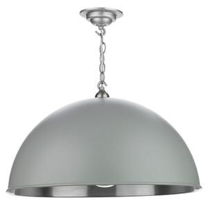 David Hunt Lighting EAL8199-07-17-C13 Ealing 1 Light Large Ceiling Pendant In Powder Grey