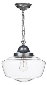 David Hunt Lighting STO0146 Stowe 1 Light Ceiling Pendant Light In Satin Chrome