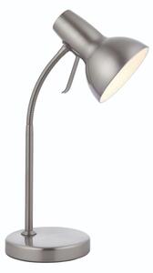 Endon 76645 Amalfi Task Table Lamp In Satin Nickel Plate