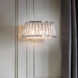 Endon 76694 Sophia 5 Light Ceiling Pendant In Chrome Plate