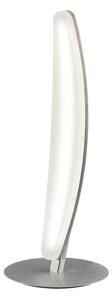 Mantra M4085 Hemispheric LED Table Lamp In Satin Aluminium