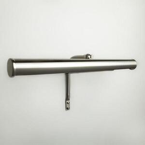 Cambridge Solid Brass Tube Picture Light Brushed Chrome - product_details:35CM