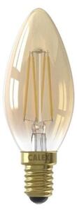 Candle Lamp E14 Small Edison Screw 4 Watt Candle Bulb With Gold Finish - Dimmable