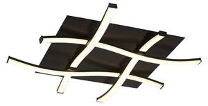 M5828 Nur LED Flush Ceiling Light In Brown Oxide