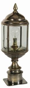 Wentworth 471SP Traditional Solid Brass 1 Light Short Pillar Lamp - product_finish:Antique