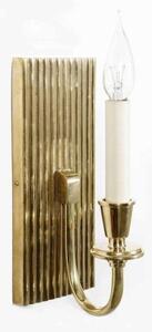 Ridgeback 836 Traditional Solid Brass 1 Light Wall Light - product_finish:Polished Brass