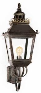 502 Chateau 1 Light Solid Brass Exterior Wall Light - product_finish:Light Antique