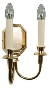 Diane 827 Traditional Solid Brass Wall Light - product_finish:Polished Brass