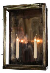 475A Large Oxbridge 2 Light Exterior Wall Lantern - product_finish:Antique