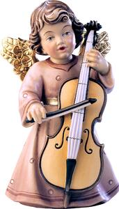 Angel Sissi with cello from lime wood