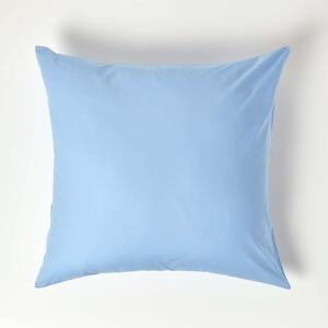 Blue European Egyptian Cotton Pillowcase 200 TC, 60 x 60 cm