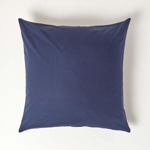 Navy Blue European Egyptian Cotton Pillowcase 200 TC, 60 x 60 cm