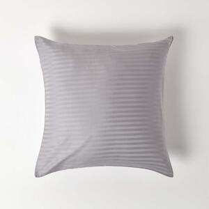 Grey European Pillowcase Egyptian Cotton 330 TC, 60 x 60 cm