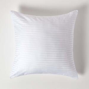 White European Egyptian Cotton Pillowcase 330 TC, 60 x 60 cm