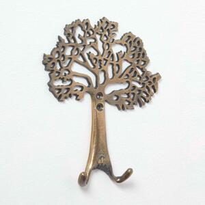 Homescapes Gold “Tree of Life” Wall Mounted Coat Hook