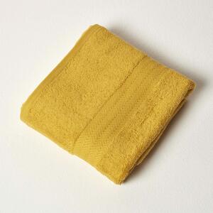 Homescapes Super Soft 500 GSM 100% Cotton Mustard Bath Towel