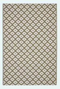 Homescapes May Geometric Green Outdoor Rug Waterproof , 120 x 180 cm