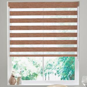 Nura Made to Measure Day Night Blind Teak