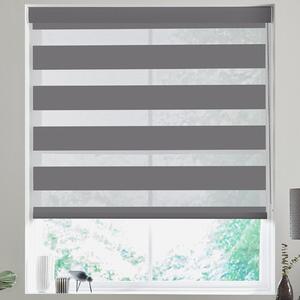 Lana Made To Measure Day Night Blinds Charcoal