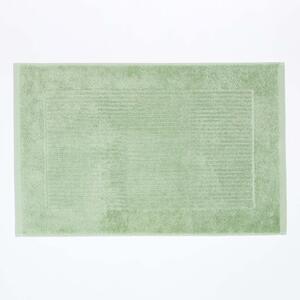 Homescapes Imperial Plain Bath Mat Sage Green