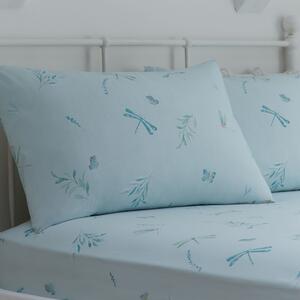 Dreams & Drapes Fifi Bed Linen Fitted Sheet Duckegg