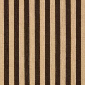 Pure Cotton Chocolate Beige Thin Stripes Curtain Fabric Material