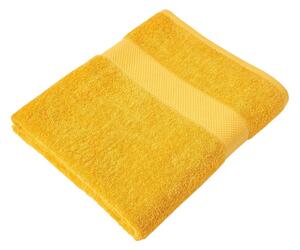 Homescapes Turkish 100% Cotton Jumbo Towel Super Soft Ochre Yellow