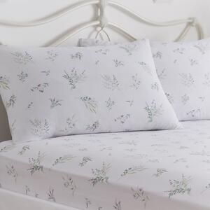 Dreams & Drapes Chloe Bed Linen Fitted Sheet Lilac