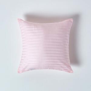 Pink European Egyptian Cotton Pillowcase 330 TC, 40 x 40 cm