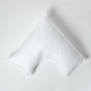 Homescapes White Egyptian Cotton V Shaped Pillowcase 200 TC