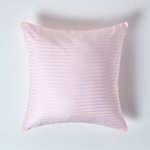 Pink European Egyptian Cotton Pillowcase 330 TC, 60 x 60 cm