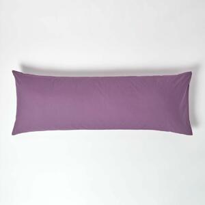 Homescapes Grape Egyptian Cotton Housewife Body Pillowcase 200 TC