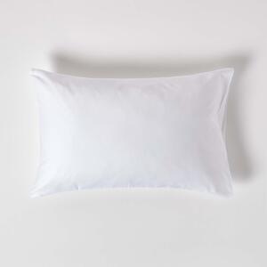 Homescapes White Organic Cotton Housewife Pillowcase 400 TC