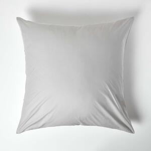 Silver Grey European Egyptian Cotton Pillowcase 200 TC, 60 x 60 cm