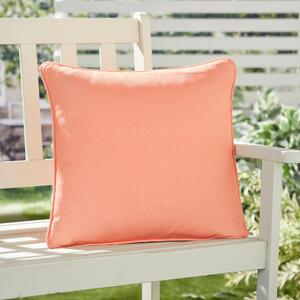 Fusion Plain Dye 43cm x 43cm Filled Cushion Orange