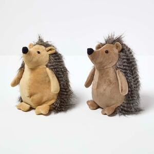 Homescapes Hedgehog Doorstop - Set of 2 - Animal Door Stops