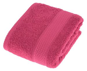 Homescapes Dark Pink Hand Towel 100 % Turkish Cotton