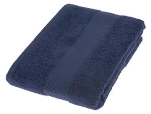 Homescapes Navy Blue Bath Sheet 100% Turkish Cotton