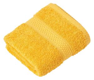 Homescapes Turkish 100% Cotton Hand Towel Super Soft Ochre Yellow