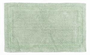 Homescapes Luxury Reversible Cotton Bath Mat - Sage Green