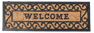 Homescapes Welcome Rubber & Coir Door Mat