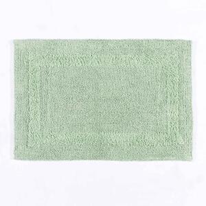 Homescapes Luxury Reversible Extra Large Bath Mat - Sage Green