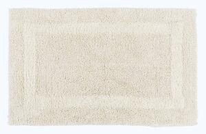 Homescapes Luxury Reversible Cotton Bath Mat - Cream