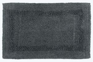 Homescapes Luxury Reversible Cotton Bath Mat - Grey