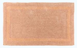 Homescapes Luxury Reversible Extra Large Bath Mat - Peach