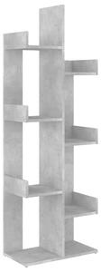 Book Cabinet Concrete Grey 48x25.5x140 cm Engineered Wood