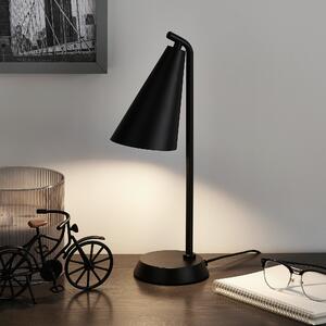 Cone Desk Lamp Black