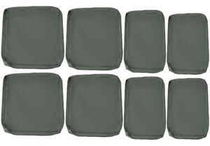 Outsunny Replacement Cushion Cover Garden Rattan Patio Furniture Seat Cover Polyester Outdoor- No Cushion Included Aosom UK